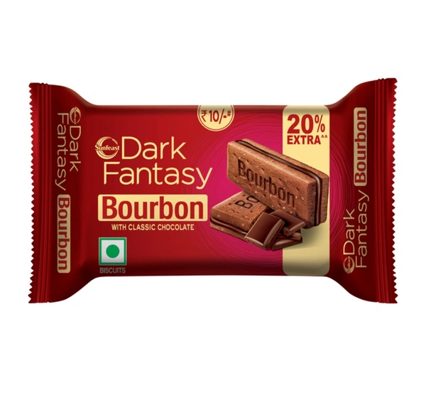 Sunfeast Dark Fantasy Bourbon 55.8g ₹10 (80Pc)
