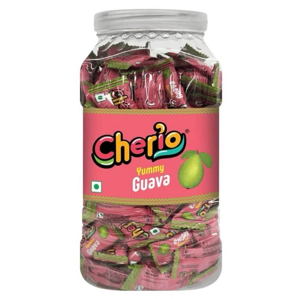 Cherio Candy Jar ( Guava, Pineapple, Litchi,Orange, Mango) 205 N
(3.8 g each) 
