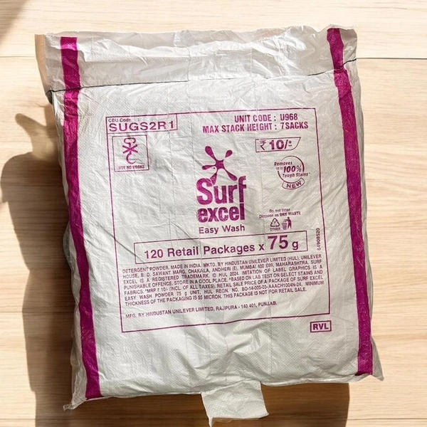 Surf Excel ₹10 (120pc)