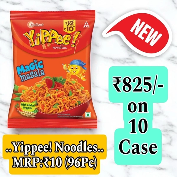 Yippee Noodles MRP:10 (96 Pack)