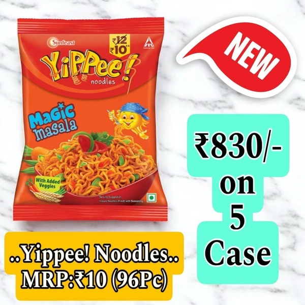 Yippee Noodles MRP:10 (96 Pack)