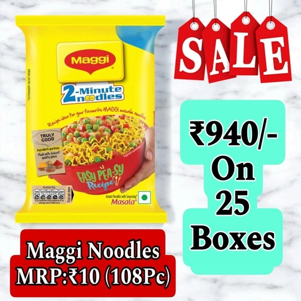 Maggi Noodles MRP:10 (108Pack)