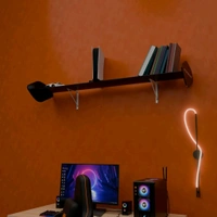 PORSCHE SPOILER SHELF  - Web Orange, With Customised Name