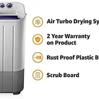 Samsung Washing Machine 6.2kg - white