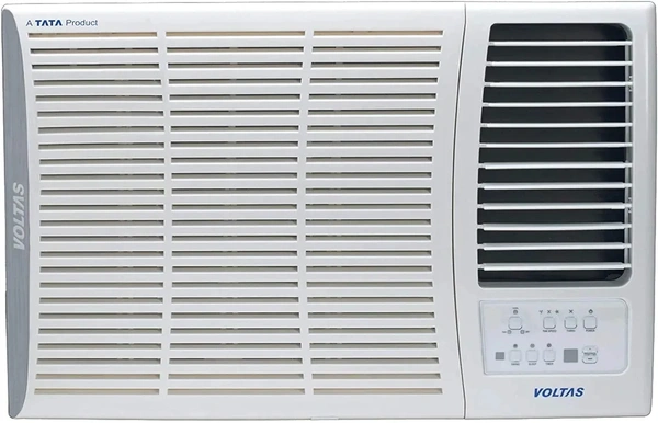 Voltas 1.5 Ton 5 Star, Inverter Window AC (Copper, 2-in-1 Adjustable Mode, 2023 Model, 185V Vertis Elite, White) - White, 1.5 Ton