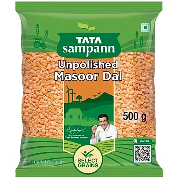 tata sampann Tata Sampann Masoor Dal: 500 g - 500g