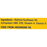 Aadhar Refined Sunflower Oil Pouch: 840 g - 840G