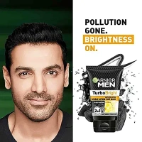  Garnier Men Turbo Bright Double Action Face Wash: 100 g - 100 g