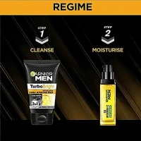  Garnier Men Turbo Bright Double Action Face Wash: 100 g - 100 g