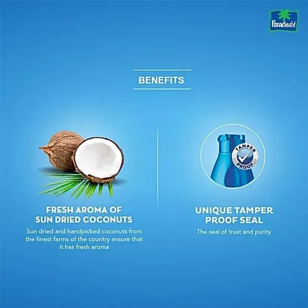 Parachute Parachute Coconut Oil: 600 ml - 600ml