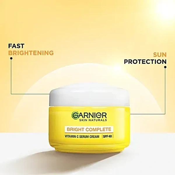 Garnier  Garnier Bright Complete Vitamin C SPF 40 Serum Cream: 45 g - 45 g