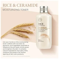 The Face Shop   The Face Shop Rice Ceramide Moisturizing Toner: 150 Ml - 150
