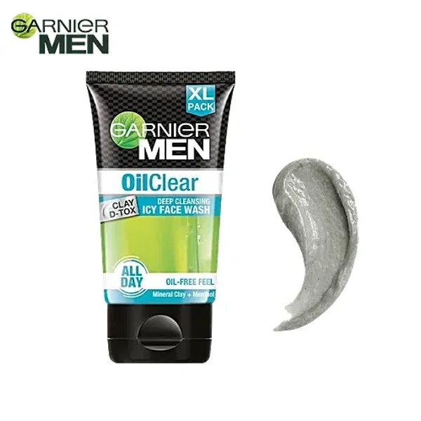  Garnier Men Oil Clear Deep Cleansing Facewash: 100 g - 100g