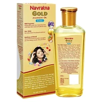 Navratna Gold Ayurvedic Oil: 300 ml - 300ml