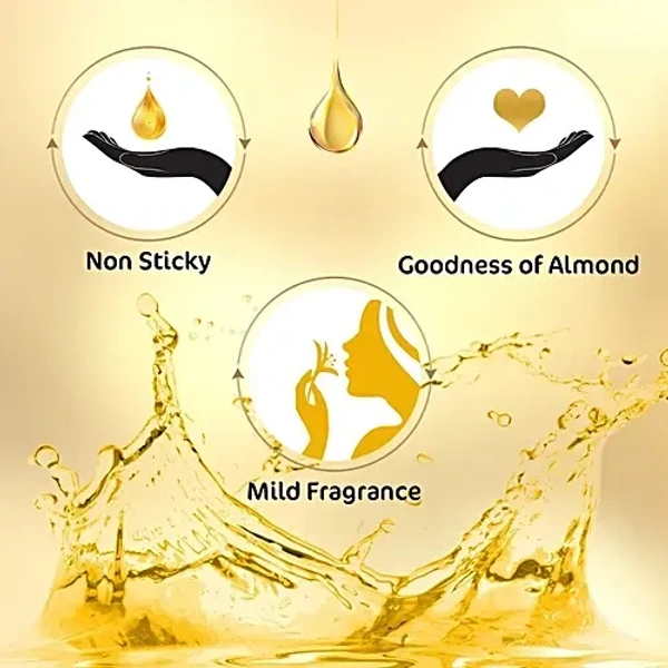  Navratna Gold Ayurvedic Oil: 300 ml - 300ml