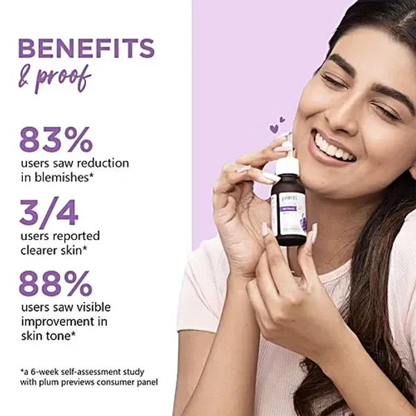 Plum  Plum Bakuchiol & Retinol 1% Serum: 20 ml - 20 ml