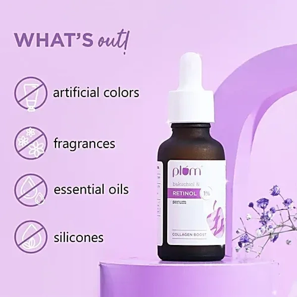 Plum  Plum Bakuchiol & Retinol 1% Serum: 20 ml - 20 ml
