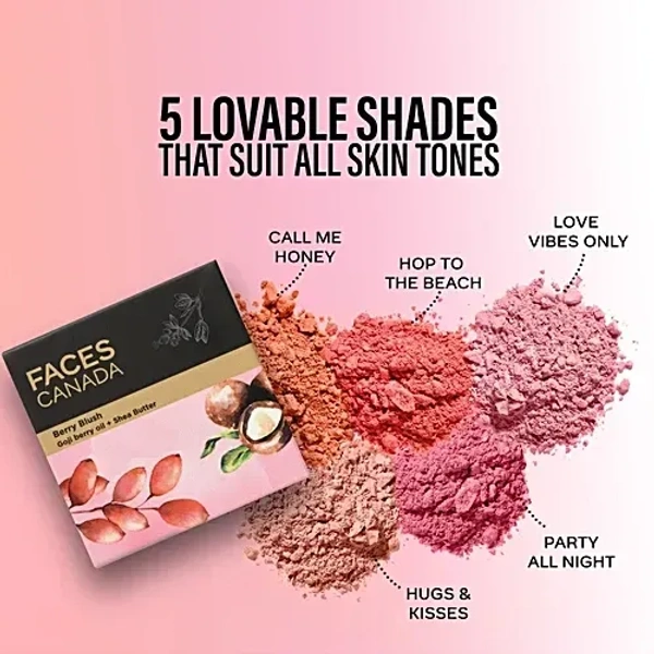  Faces Canada Faces Canada Berry Blush - Hop To Beach: 4 g - 4 g