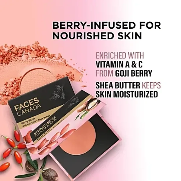 Faces Canada Berry Blush - Love Vibes Only: 4 g - 4 g