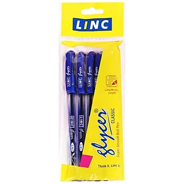 Linc Glycer Blue Ball Pen: 5 Pieces - 5 Pieces