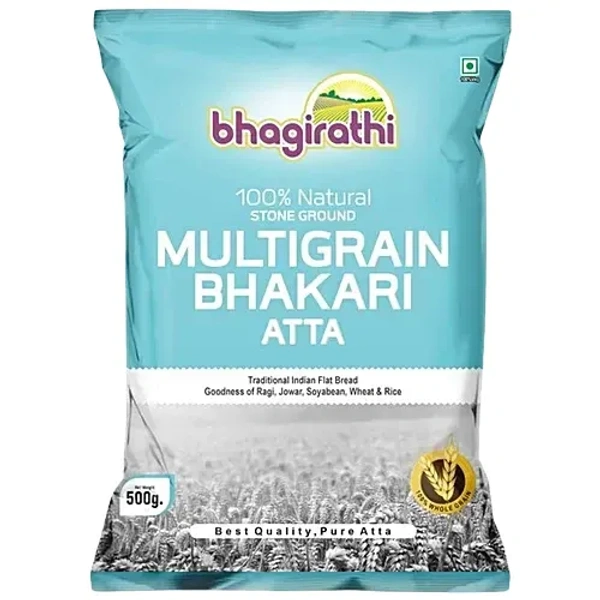 Bhagirathi   Bhagirathi Multigrain Bhakari Atta: 500 g - 500g
