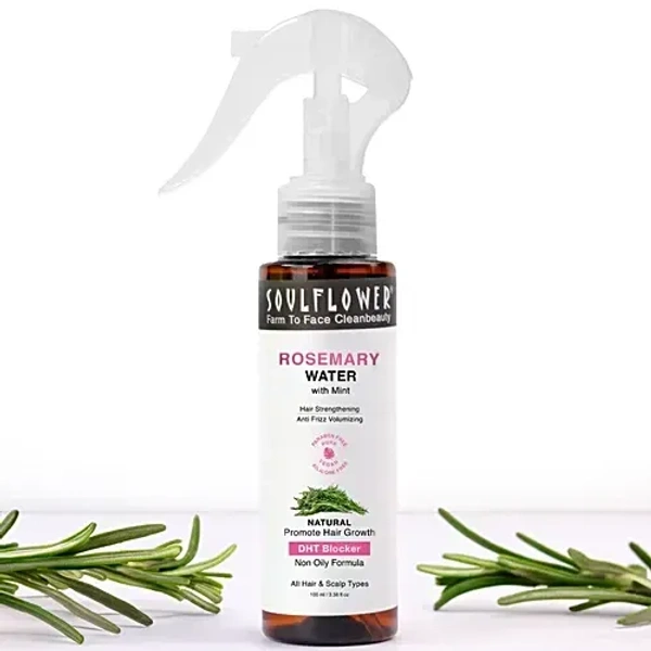 Soulflower Rosemary Mint Extract: 100 ml - 100,ml