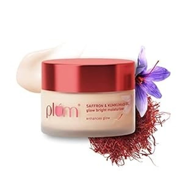  Plum Saffron & Kumkumadi Oil Glow Bright Moisturizer: 50 g - 50 g