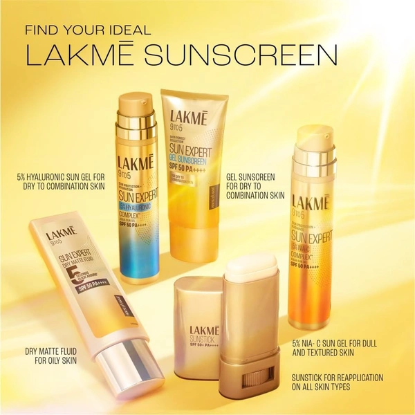  Lakme 9 To 5 Sun Expert Super Matte Sunscreen Lotion SPF 25 PA ++: 50 ml - 50ml