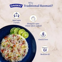  Daawat Daawat Traditional Basmati Rice: 1 kg - 1kg