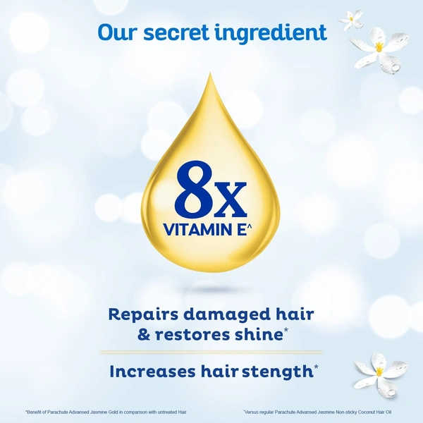 Parachute Advanced Jasmine Hair Oil: 300 ml - 300ml
