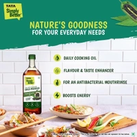 Tata Simply Better Cold Pressed Sesame Oil: 910 g - 1L