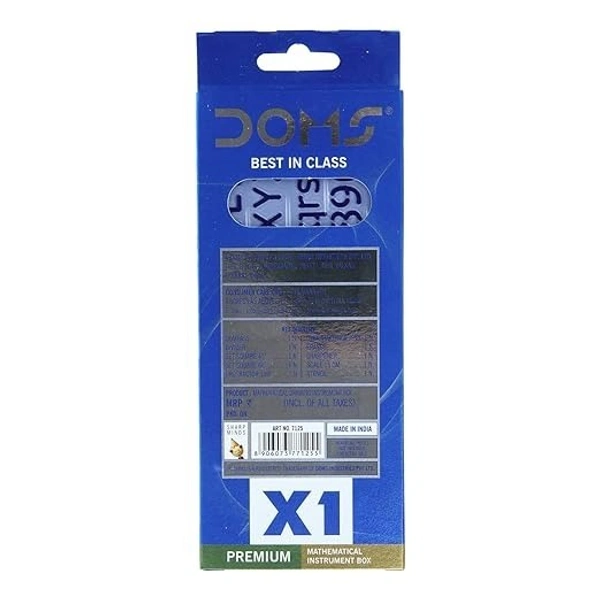 Doms X1 Premium Math Box: 1 Unit - 1 Unit