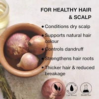 Soulflower Herbal Onion Hair Oil: 120 ml - 120ml