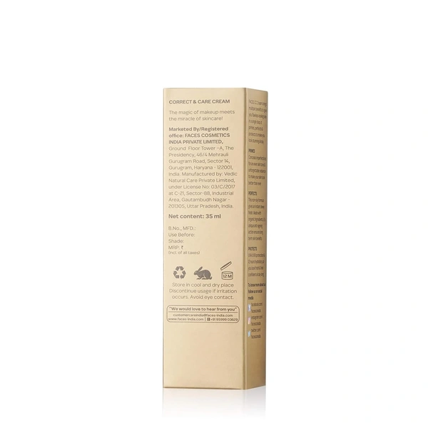 Faces Canada CC Cream - Natural 01: 35 g - 35g