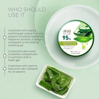  The Face Shop Jeju Aloe Fresh Soothing Gel: 300 ml - 300ml