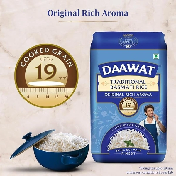  Daawat Daawat Traditional Basmati Rice: 1 kg - 1kg