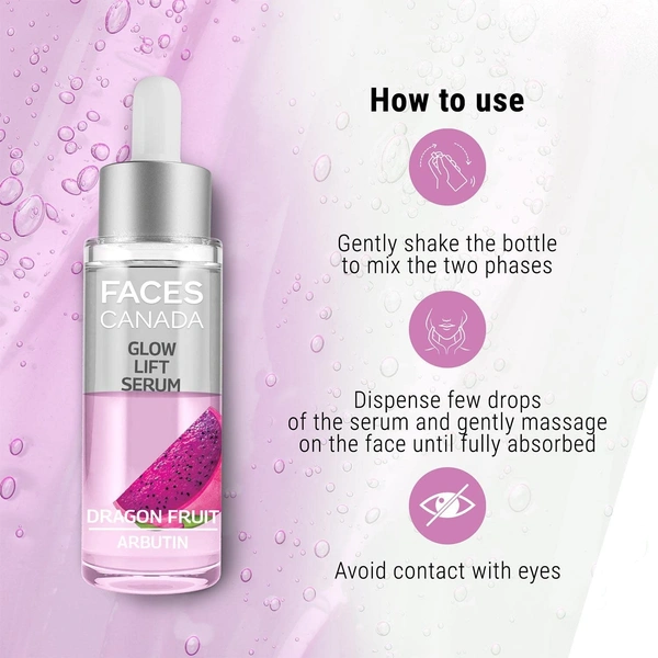  Faces Canada Faces Canada Glow Lift Serum Dragon Fruit: 27 ml - 27ml