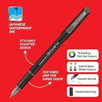 Classmate Multi Colour Burst Gel Pen - 10 Pieces: 1 Unit - 10 Pieces: 1 Unit