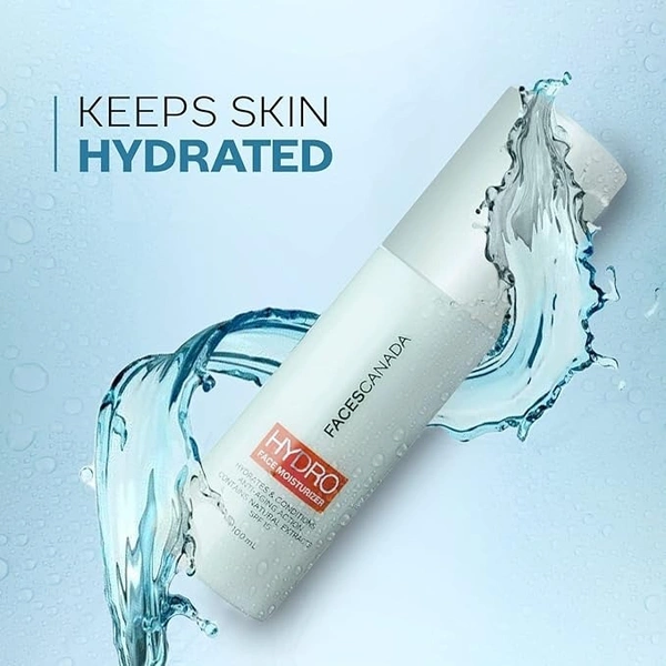  Faces Canada Hydro Face Moisturizer: 100 ml - 100ml