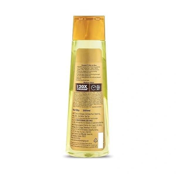 Emami 7 Oils In One: 500 ml - 500ml