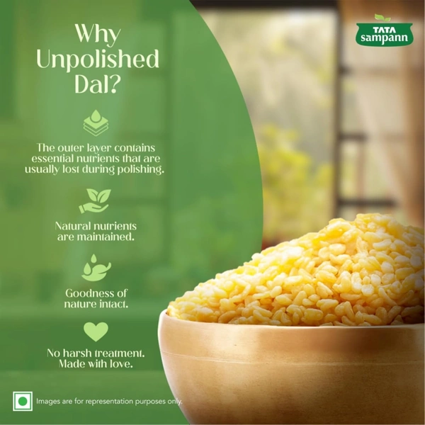  Fortune Unpolished Moong Dal: 1 kg - 1kg