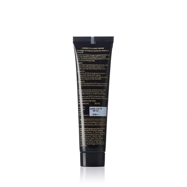 Faces Canada CC Cream - Natural 01: 35 g - 35g
