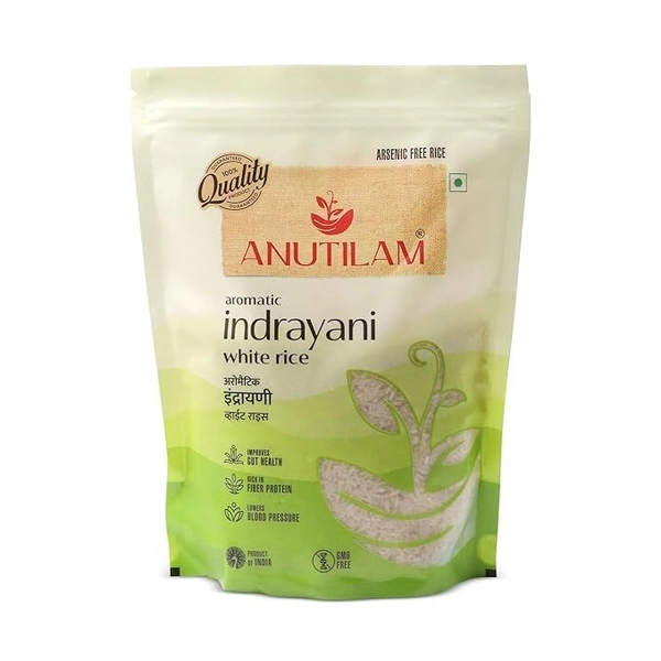  Anutilam  Anutilam Aromatic Indrayani White Rice: 5 kg - 5kg