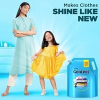  Genteel Godrej Genteel Matic Liquid Detergent Top Load Pouch: 2 kg - 2kg