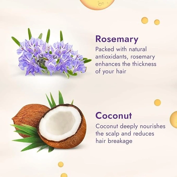Parachute Advansed Rosemary Enriched Coconut Hair Oil: 200 ml - 200ml