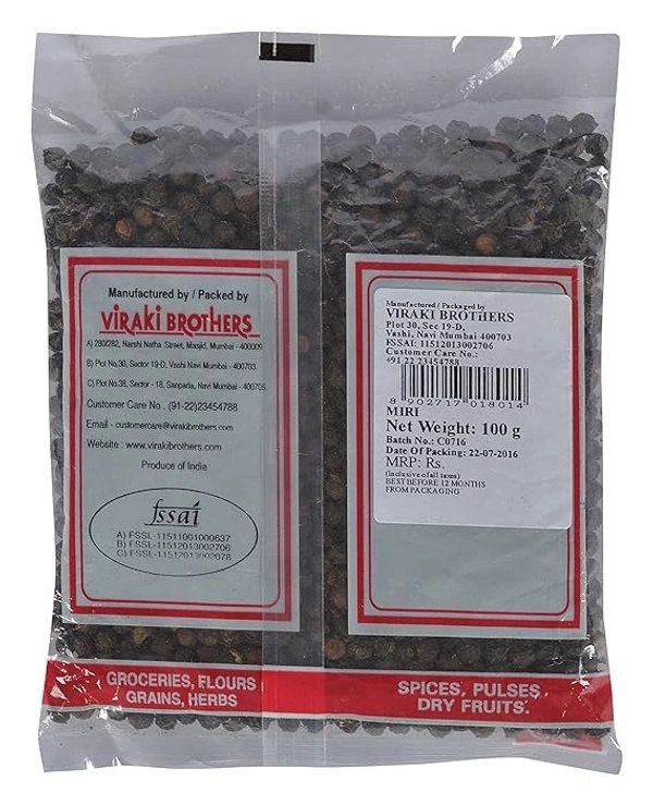 Satyam Miri (Black Pepper): 100 g - 100g
