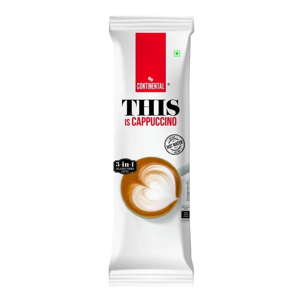 Continental This Is Cappuccino 3 In 1 Premix Coffee: 132 g - 132G