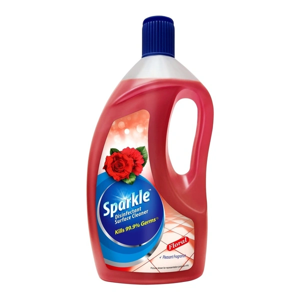  Sparkle Disinfectant Floor Cleaner - Floral: 1 L - 1l