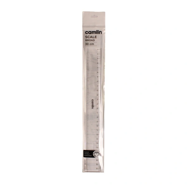 Camlin Broad Scale - 30 cm: 1 Unit - 1 Unit