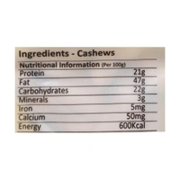Kokan Gem Goa Cashew Premium (Kaju): 500 g - 500g